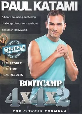 A.s.a.p. Fitness Paul Katami Bootcamp 4x4x2 Dvd Boot Camp Advanced Workout New • $16.95