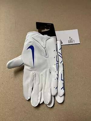 Nike Vapor Jet 7.0 Football Gloves White/Blue Mens Size XL • $39.99