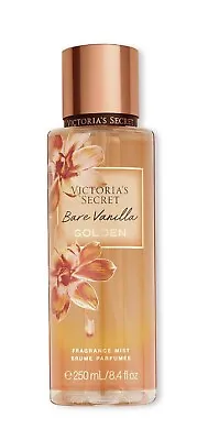 NEW Victoria's Secret Bare Vanilla Golden Fragrance Mist 8.4 Oz Ltd. Ed. • $12.99