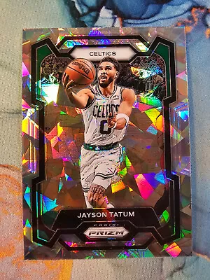 Jayson Tatum Cracked Ice 2023-24 Panini Prizm Basketball • £5