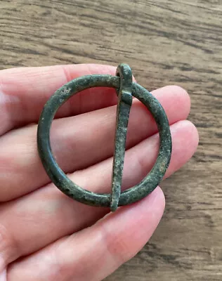 £45 • Buy Medieval. 15th Century. Bronze Annular Brooch Buckle Dating To The 1400’s.