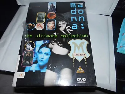 Madonna The Ultimate Collection   Double Dvd Box Set Brand New Sealed • £10