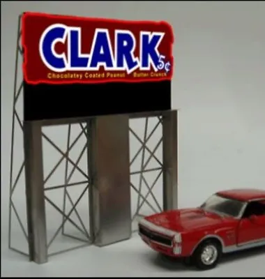 Miller Engineering Light Works USA 2981 Clark Bar Billboard O S & HO • $41.75