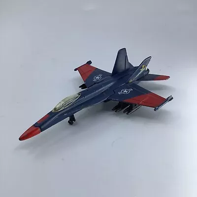 1999 Maisto Tailwinds Series 2 - F-18C (Red & Blue)  • $4