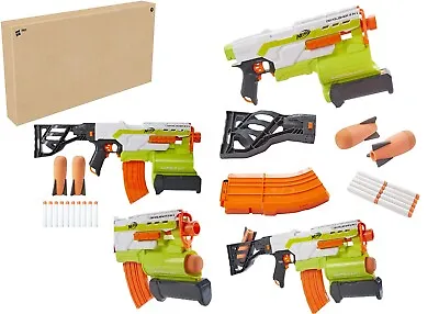 NERF Modulus Demolisher 2-in-1 Motorized Blaster Fires Darts And Rockets Toy Gun • $199