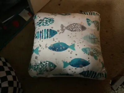 Thro Home By Marlo Lorenz Fish Outdoor Pillow • $24.95