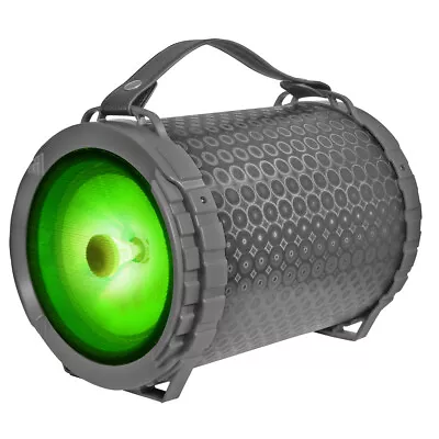 Fully Powered Portable 1000 Watts Peak Power 6.5” Speaker W/ LED Light  • $41.90