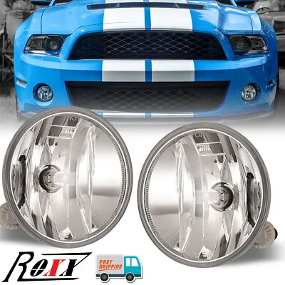 For 2007-2009 Ford Mustang Shelby GT500 Fog Lights Bumper Lamps Replacement Pair • $21.99