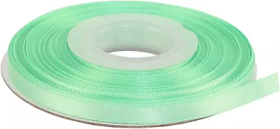 1/4  Wide Double Face Satin Ribbon 25 Yards (530-Mint） Set For Gift Wrapping P • $9.22