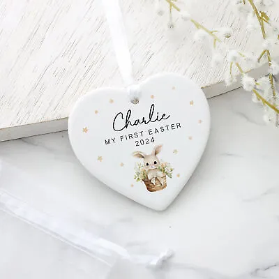 Personalised My First Easter Gift Baby 1st Easter Ceramic Keepsake Milestones • £7.91