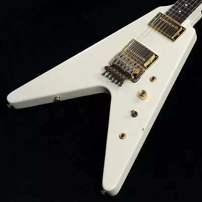 Fernandes Electric Guitar BSV-155J JIMMY Model White BURNY BURNY  W/Arm  USED • $1523.03