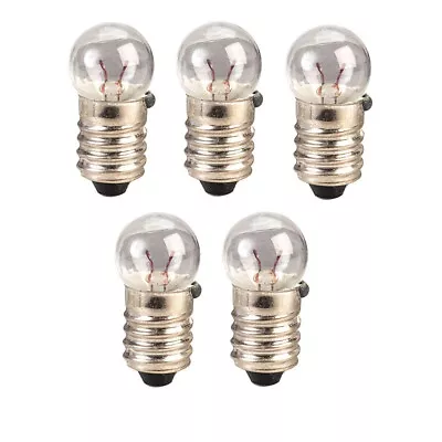 5 X MES Screw Base E10 Lamp Bulb 11mm Diameter Choose Voltage 1.5V-12V  • £2.19