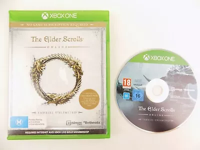 Mint Disc Xbox One The Elder Scrolls Online: Tamriel Unlimited Free Postage • $2.94