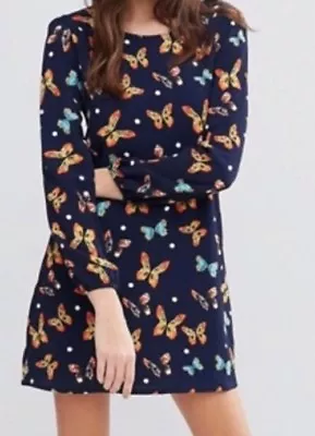 165. NWOT Modcloth Anthropologie Yumi Butterfly Dress M • £51.31