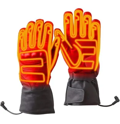 Gerbing 12v Vanguard Heated Motorcycle Gloves - Leather With Aquatex Membrane • $124.99