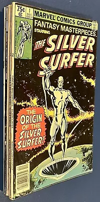 Fantasy Masterpieces #1 3 6 9-12 Marvel Comics 1979-80 Silver Surfer Warlock • $30