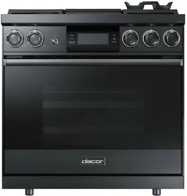 Dacor Contemporary DOP36M94DLM 36  Freestanding Professional Dual Fuel Range • $8395