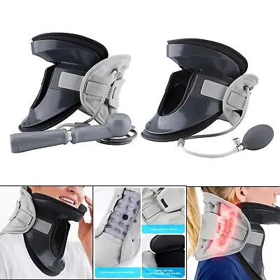 Inflatable Neck Traction Device Traction Adjustable Neck Support Pain Relief • £38