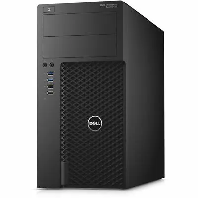 Dell Precision T3620  Xeon E3-1220v5 16GB 512 GB SSD  Quadro P400 Win 10 Pro • $399