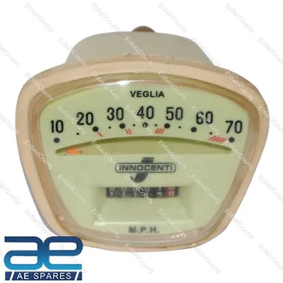 New Speedometer 70 Mph Veglia Lambretta LI TV Series 3 Scooter AEs • $26.34