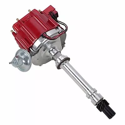 New Chevy HEI Electronic Billet Distributor 65K Coil SBC 327 350 383 BBC 396 454 • $129.95