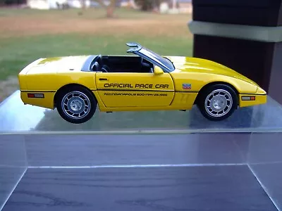 1/24th Scale 1986 Corvette Indy 500 Pace Car-EXCELLENT- • $18.50