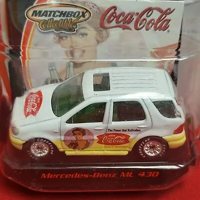 Coca Cola Matchbox Collectibles 91585 Mercedes Benz ML 430 2002 • $14.95