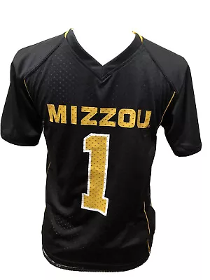 Rivalry Threads 91 Boys Shirt MIZZOU 1 Black  Missouri Tigers Size M 8/10.FB • $15.99