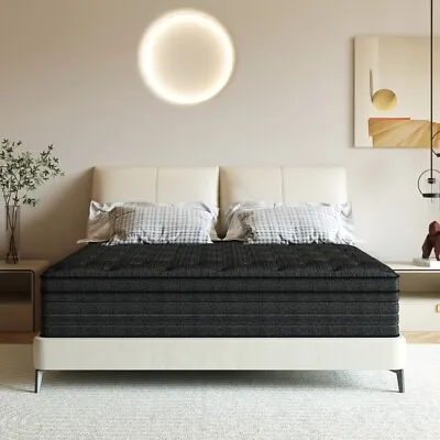 12/14 Inch Memory Foam Hybrid Spring Mattress In A Box Twin Full Queen King Size • $180