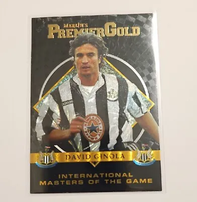 £0.99 • Buy David GINOLA Premier Gold 96/97  Int Masters Of The Game