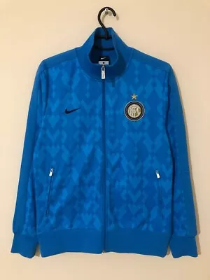$49.99 • Buy Inter Milan 2011 2012 Nike Football Soccer Track Top Jacket Size M Blue