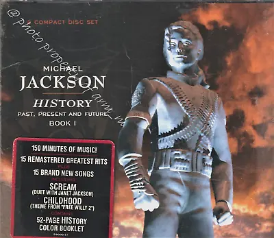 Michael Jackson - History Music / Audio Cd - Very Good Condition • $6.97