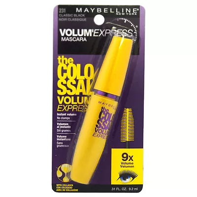 The Colossal Volum Express Mascara - # 231 Classic Black By Maybelline For Women • $9.51