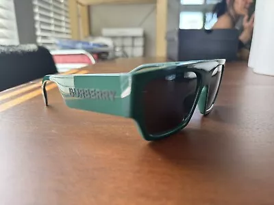 Burberry Micah Green Sunglasses Men 4397-U 145mm #270 • $65