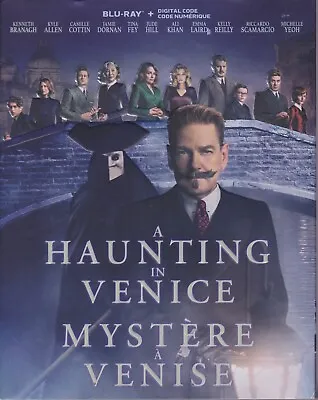 A HAUNTING IN VENICE BLURAY & DIGITAL SET With Kenneth Branagh & Michelle Yeoh • $6.62