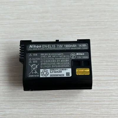 Original Nikon EN-EL15 Battery For Nikon D600 D800 D810 D850 D7000 D7100 D7200 • $19.99