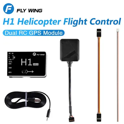 FLY Wing H1 RC GPS Helicopter Flight Controller 6CH Flybarless Gyro For FW450L • $201.01