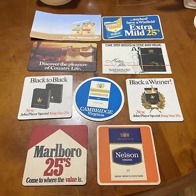 Retro - Bar/Beer/Drink Coaster Cigarette Advertising Marlboro Winfield 70/80s • $15