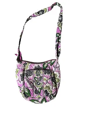 Vera Bradley Pink Priscilla Bouquet Shoulder Bag VGUC 11x9x5 • $8