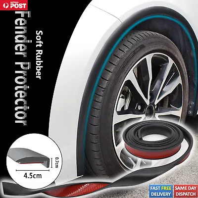 Widened Fender Flare Rubber Trims Seal Flares For Wheel Arch 3M Universal • $18.88