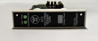 NEW - Westinghouse 7820C99G01 ATS Voltage Sensing Card Transfer Switch - OEM • $400