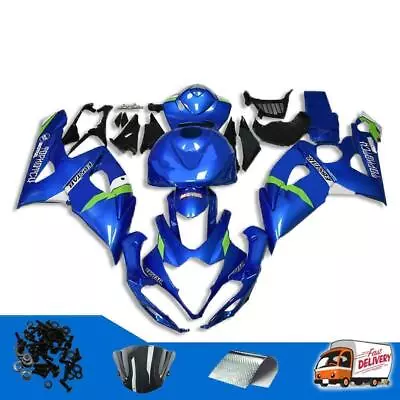 GL Injection Kit Blue Plastic Fairing Fit For  2005-2006 GSXR 1000 O073 • $389.99