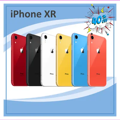 $362 • Buy Apple IPhone XR 64GB Unlocked Verizon AT&T Tracfone T-Mobile MiSpot Nextel IOS
