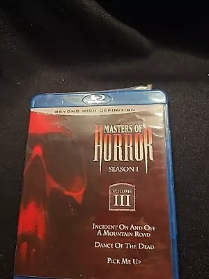 Masters Of Horror Season 1: Volume 3 (Blu-ray)  • $11.99