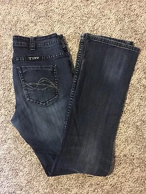 Cowgirl Tuff Co Jeans Womens 31x35 Boot Cut Blue Medium Wash Denim • $15.95