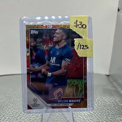 Kylian Mbappe Topps Champion League /125 - 2023 • $30