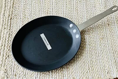 Vtg Calphalon 190 Commercial Aluminum Cookware Oval Fajita Fish Skillet Pan USA • $45