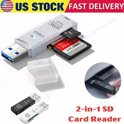 USB 3.0 SD Card Reader For PC Micro SD Card To USB Adapter Card Reader For Cam • $5.09