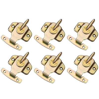 $24 • Buy 6 Pack Metal Plated Table Locks Dining Training Table Buckles Connectors Hardwar
