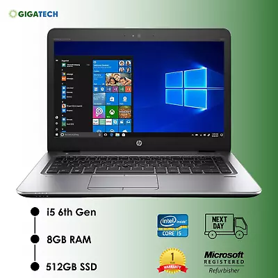 Budget Cheap Intel I5 6th Gen Laptop With Windows 10 8GB Memory 512GB SSD Wifi • £109.99